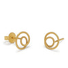 small swirl studs
