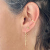 <!--ER316--> twisted icicle earrings