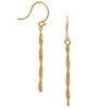 <!--ER316--> twisted icicle earrings