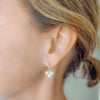 <!--ER426pearl--> trinity pearl earrings