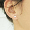 <!--ER502-->SALE -studded stud earrings STERLING SILVER
