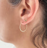 <!--ER444--> entwined link studs