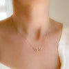 <!--NK625--> five love knots necklace