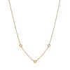 triple link necklace