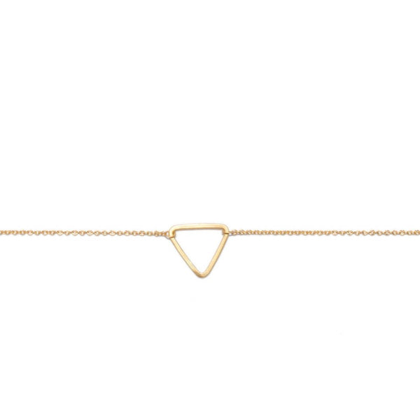 Numbering ♥ #2905 Mini Triangle N-dia Charm Bracelet BR553_mini_triangle_bracelet_g