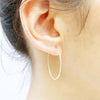 small dainty hoop earrings