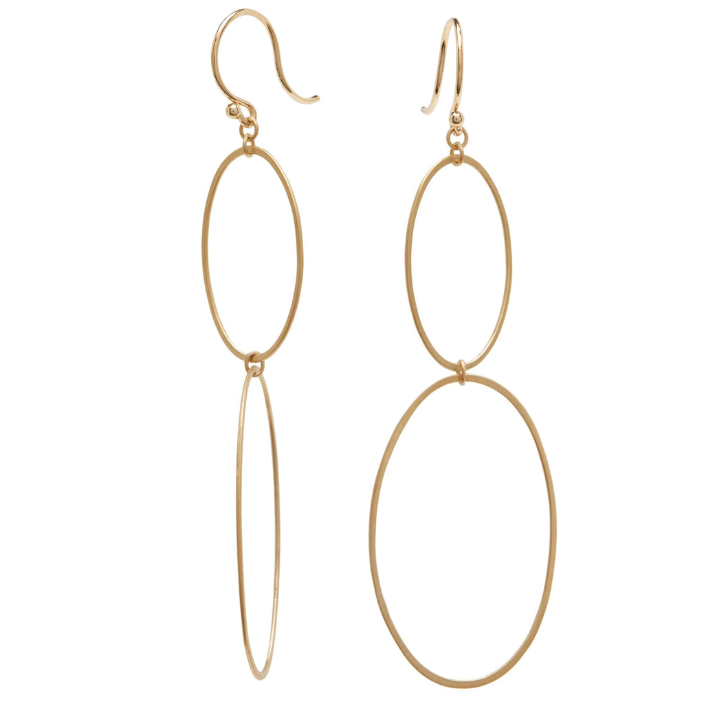 <!--ER651-2-->two ellipse earrings