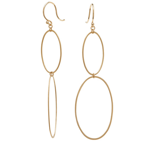 <!--ER651-2-->two ellipse earrings