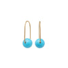 <!--ER924-->wide pearl arch earrings