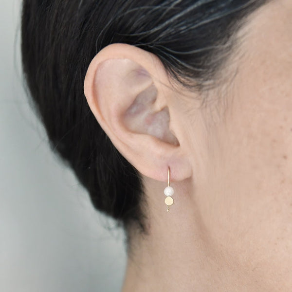 dot + pearl earrings – Carla Caruso