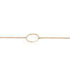 <!--BR548-->mini oval bracelet