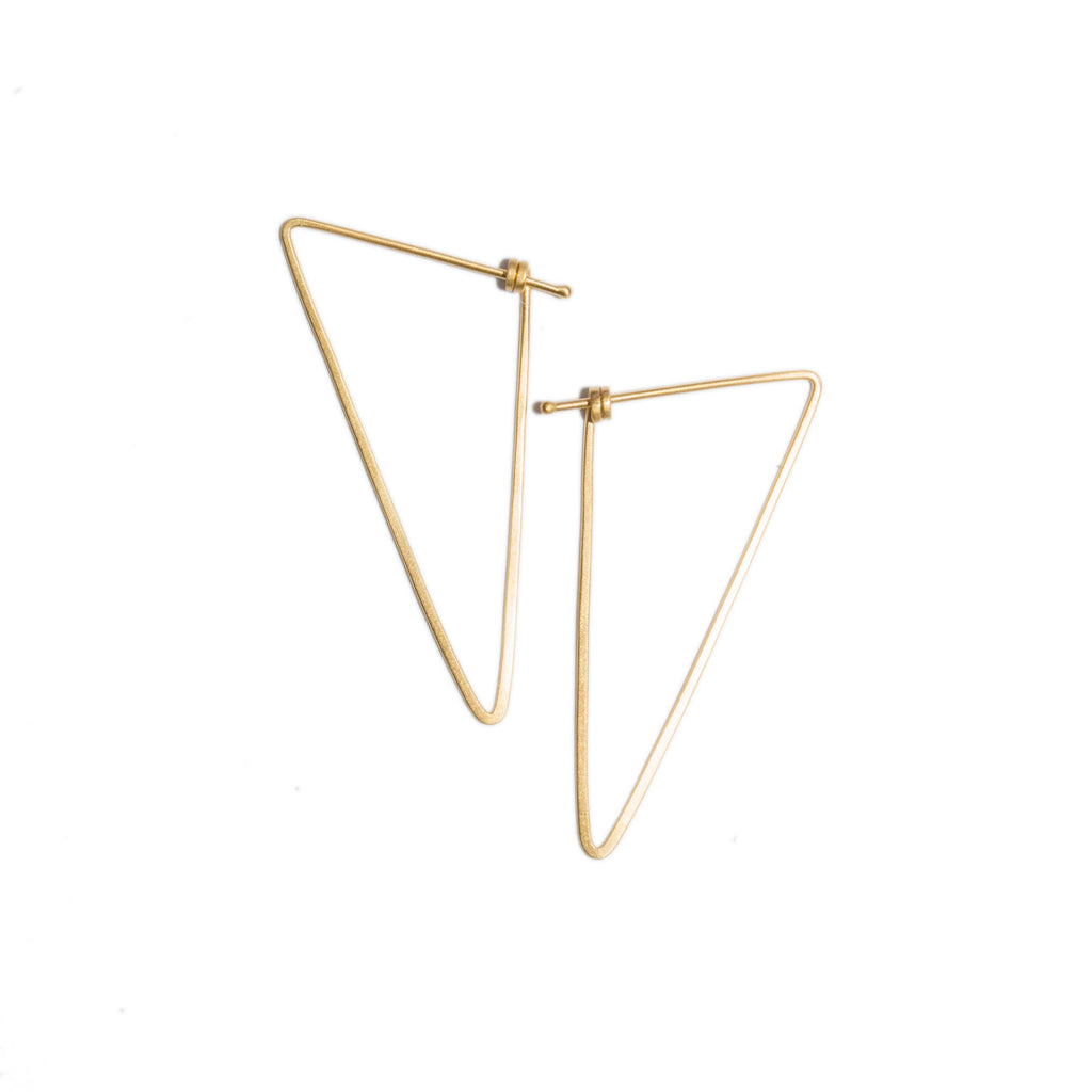 <!--ER859-->SALE - small scalene dainty hoops
