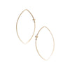 <!--ER617-->small marquis dainty hoop earrings