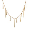 <!--NK906-->SALE - slinky gold shards deluxe necklace