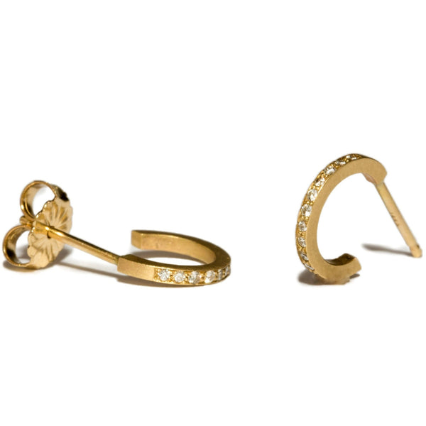 【Carla Caruso】Dot and Chain Earrings Carla Caruso】Dot and Chain Earrings
