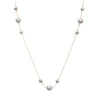 <!--NK1000--> long grand linear pearl necklace