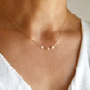 <!--NK998-->petite linear gem necklace