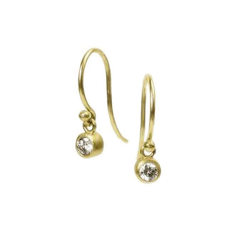 <!--ER604-->large dainty earrings with diamond