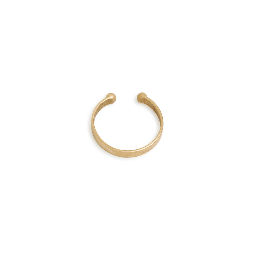 <!--ER212--> 2mm strip ear cuff
