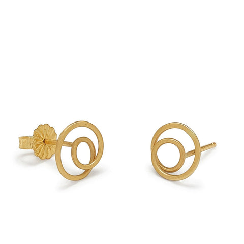 small swirl studs