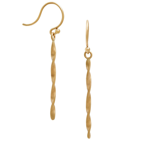 <!--ER316--> twisted icicle earrings
