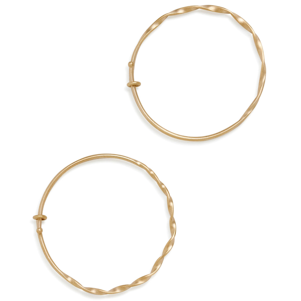 <!--ER317--> twisted hoops