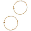 <!--ER317--> twisted hoops