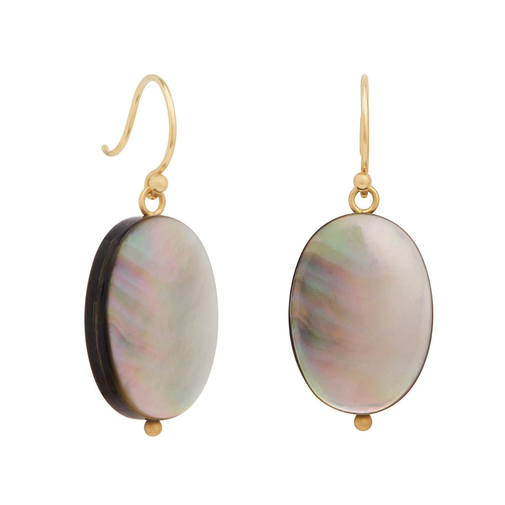 <!--ER416-->mother of pearl drop earrings