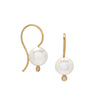 big pearl+diamond earrings