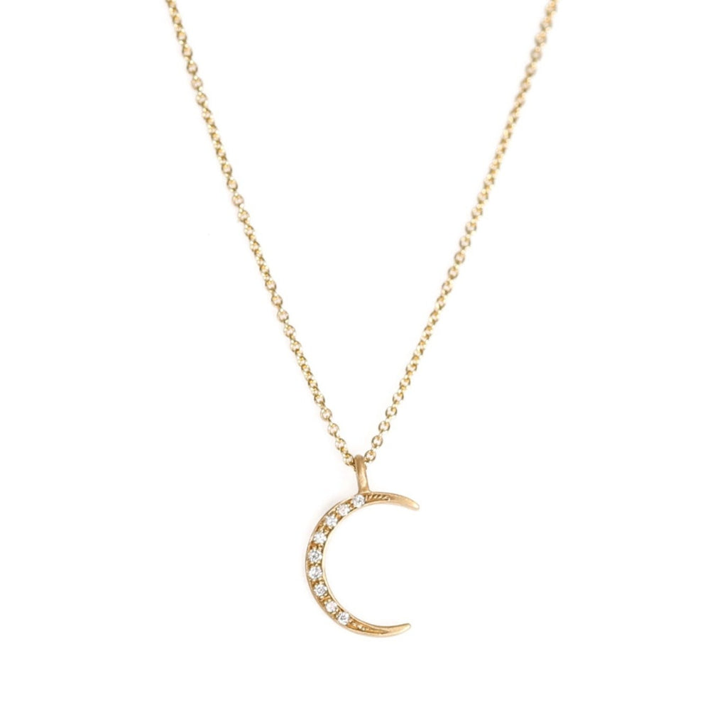 <!--NK206-->pave sliver necklace