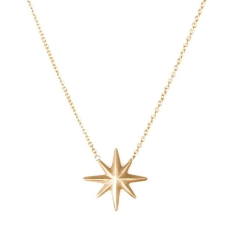 <!--NK634-->suspended twinkle necklace