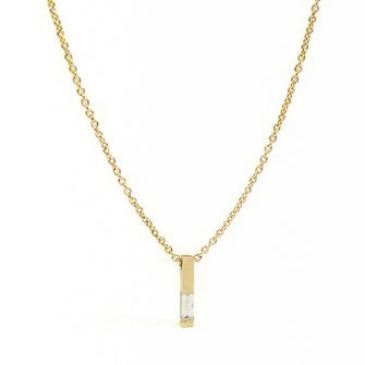<!--NK810-->baguette diamond necklace