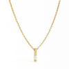 <!--NK810-->baguette diamond necklace