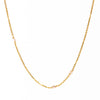<!--NK776-->slinky random diamond necklace