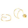 <!--ER818-->moonlight hoop studs