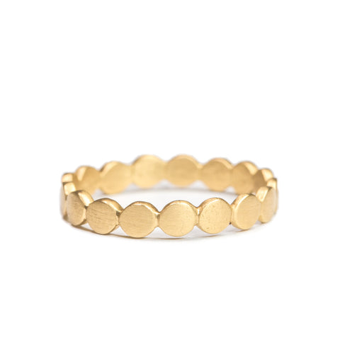 <!--RG387-->small polkadot wedding band