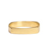 SALE - small square band white gold