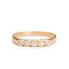 <!--RG521 dia-->five stone bridge engagement ring