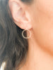 <!--ER300-->round outline earrings
