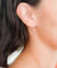 <!--ER301-->oval outline earrings
