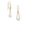 <!--ER400-->short pearl swing earrings
