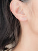 <!--ER671-->long pavé edgy bar studs