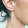 flutter XL strand earrings