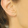 <!--ER770--->mini x stud earrings