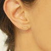 <!--ER772-->mini oval stud earrings