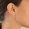 <!--ER816-->double square stud drops