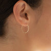 <!--ER730-->loop hoop earrings