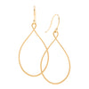 <!--ER919--> teardrop keyhole earrings