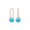 <!--ER924-->wide pearl arch earrings