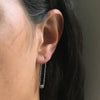 <!--ER926-->medium pearl arch earrings